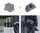 Çantë foto K&amp;F Concept Holster 10L, sling, për DSLR dhe dron, e zezë
