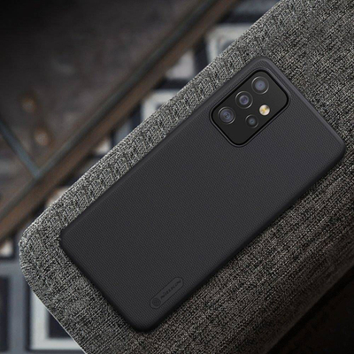 Mbrojtëse Nillkin Frosted Shield për Samsung Galaxy A52 5G / 4G, e zezë