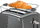 Toaster Russell Hobbs Groove 26392-56, 2 feta, gri