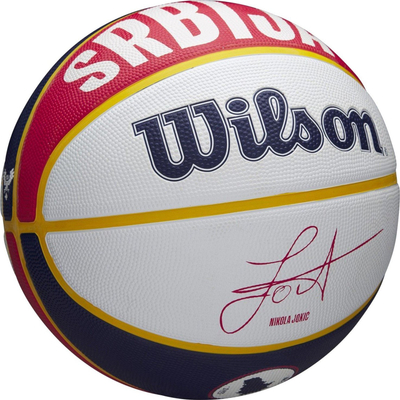 Top basketbolli Wilson NBA Player Nikola Jokic WZ4006701XB, PURE FEEL COVER, shumëngjyrësh
