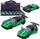 Makinë lodër garash McFive Racing, metal, 1:32, pull back, e gjelbër