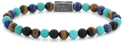 Byzylyk Rebel & Rose Mix Turquoise 925 RR-6S006-S, 17.5/M sRR0054-175