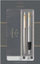 Parker Jotter Steel GT Сет од Хемиско и Наливно Пишување