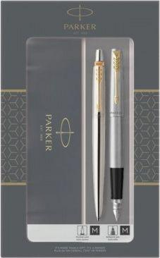 Set stilograf me stilolaps Parker Jotter Stal GT