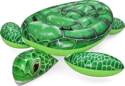 Dyshek me ajër Bestway Jumbo Lazy Turtle Rider, për kalamaj, shumëngjyrësh