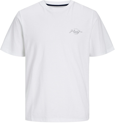 Bluzë për meshkuj Jack&Jones, e bardhë