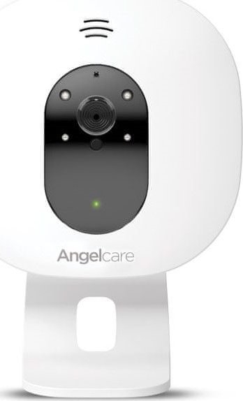 Бебефон Angelcare AC327, движење и видео, двонасочна комуникација, бел