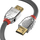 Kabllo HDMI Lindy Cromo Line 37873, 3m, 4K 60Hz, argjendi