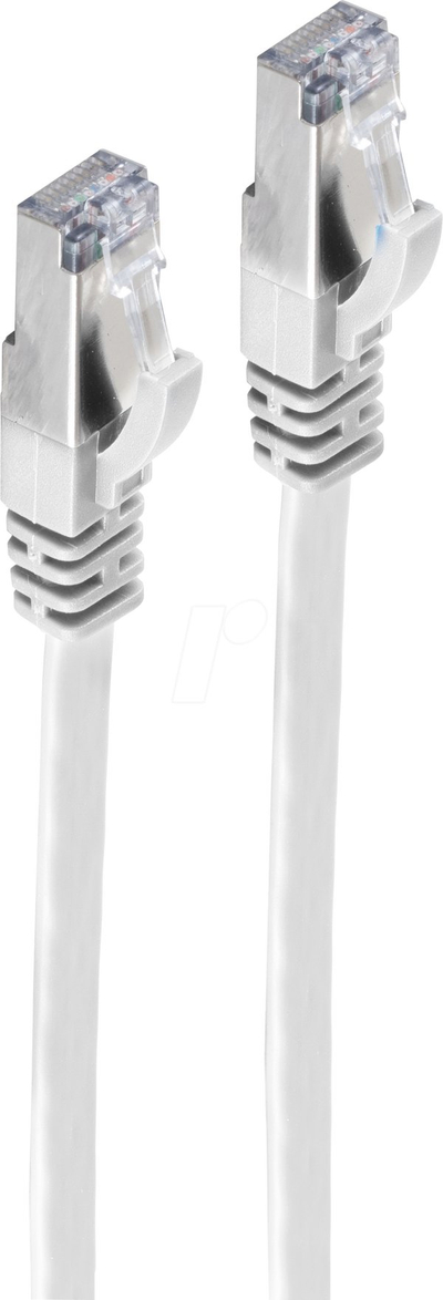 Kabllo rrjeti Shiverpeaks BS75511-SLW, RJ-45, Cat 7 U/FTP, 1m, e bardhë