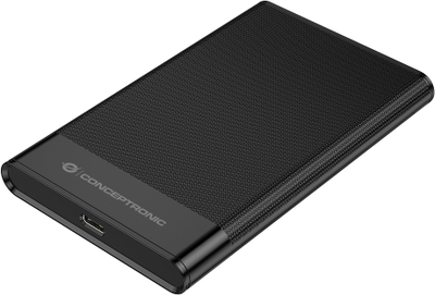 Kuti eksternale për hard disk Conceptronic DANTE06B, 2.5", USB 3.0, e zezë