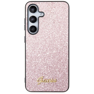Maskë telefoni Guess Hardcase GUHCS24SHGGSHP, për Samsung S24, me shkëlqim, rozë