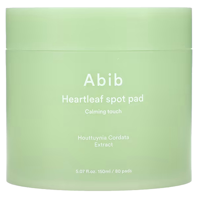 Pads-a me tonik Abib Calming Touch Heartleaf Spot, 80 copë