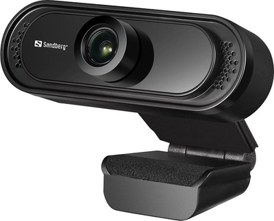 Uebkamerë Sandberg Full HD, USB 2.0, e zezë
