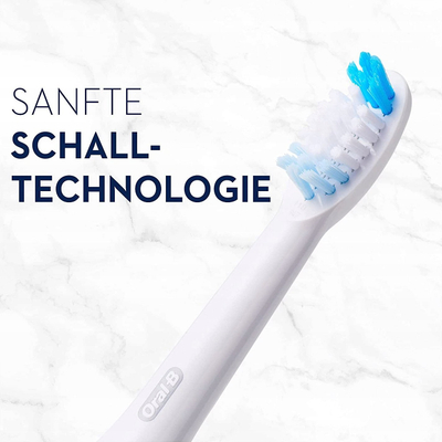 Kokë rezervë furçe dhëmbësh Oral-B Pulsonic Clean, sonike, set 8 copë, e bardhë