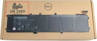 Bateri për laptop Dell 97Wh Litium Jon, origjinale, e zezë