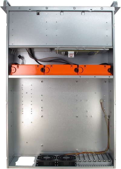 Kuti serveri rack Inter-Tech IPC 4U-4410, 19", 10x Hot-Swap, e zezë