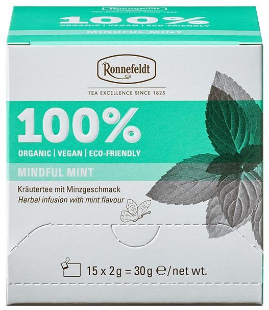Çaj Ronnefeldt Mindful Mint BIO ORGANIC, 30gr (15 Filtera)