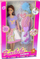 Kukull LeanToys Doll me flokë të gjatë, 29 cm, fustan për pikturim, shumëngjyrëshe