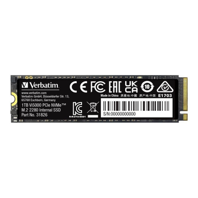 SSD M.2 Verbatim Vi5000, 1TB, PCIe Gen 4 NVMe