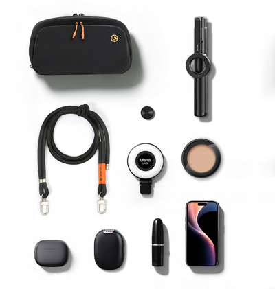 Çantë fotografike Ulanzi YY08 TechLite Sling, me suva, e zezë