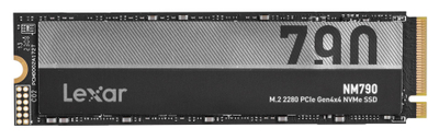 SSD диск Lexar NM790, 2TB, M.2 PCIe Gen4x4