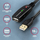 Активен продолжувачки USB кабел Axagon ADR-215, USB A во USB A, 15 m, црн