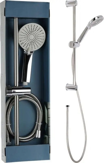 Set dushi Excellent KO-CF6000120, 3 funksione, 150 cm, krom