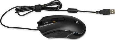 Гејминг глушец IBOX Aurora A-3, USB, 6200 DPI, црн