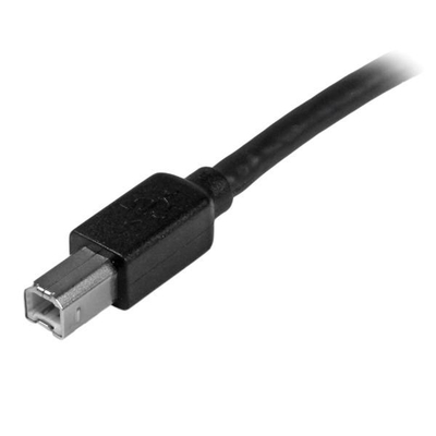 Kabllo printeri USB-A në USB-B StarTech.com, 15m, e zezë