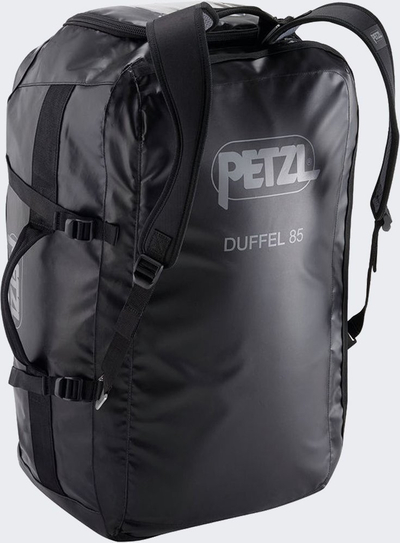 Çantë shpine Petzl Duffel 85L S045AA03, e fortë, e zezë