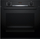 Furra Bosch HQA334EB4, 71L, 8 funksione, e zezë