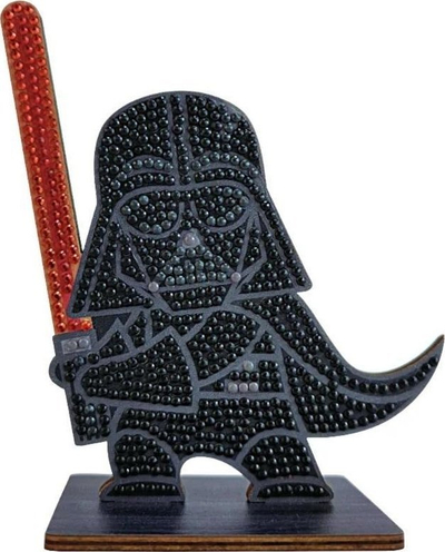 Figurë kristali Craft Buddy Darth Vader, Crystal Art, 11x8cm, shumëngjyrëshe