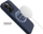 Maskë mbrojtëse FIXED MagFlow për iPhone 14 Pro Max, MagSafe, silikoni, blu