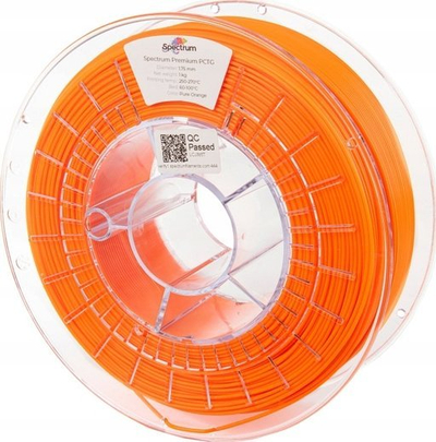 Filament 3D Spectrum Premium PCTG, 1.75mm, 1kg, portokalli Pure Orange