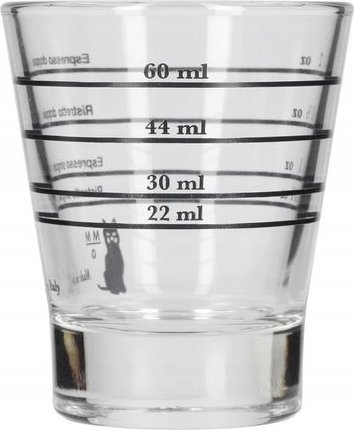 Чаша за еспресо Motta 16700141200, 60 ml, проѕирно стакло