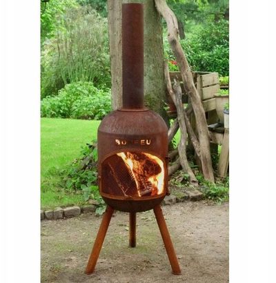 Oxhak kopshti Bonfeu Bonsolo 3401R, çelik, sipërfaqe rusty