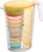 Karakafkë Tescoma MyDRINK, 2.5L, set me gota plastike, portokalli