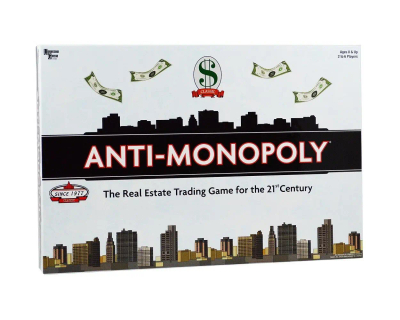 Lojë tavoline University Games Anti-Monopoly, 2-6 lojtarë, mbi 8 vjeç, shumëngjyrëshe
