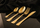 Set takëmesh Luce Gold Sleigh Ride, 24 copë, për 6 persona, ngjyrë ari