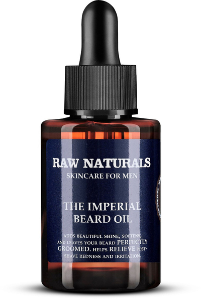 Vaj mjekre Raw Naturals The Imperial Beard Oil, 50ml, ushqyes