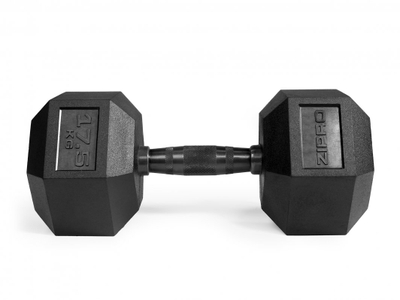Peshë dore Zipro HEX, 1 x 17.5 kg, e zezë