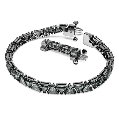 Byzylyk për femra Swarovski Matrix, i zi