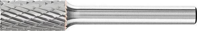 Fre tungsten karbidi Pferd ZYA 1020/6 C3 Plus, cilindrike, prerje kryqëzuar, për metal
