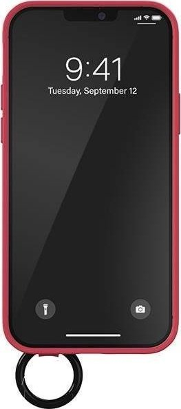 Mbajtëse telefoni Diesel adidas OR Hand Strap Case për iPhone 12 / 12 Pro 6.1\", rozë me të zeza
