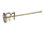 Миксер универзален Modeco MN-79-083, M14 тип C, 135x600mm, црвен