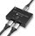 Ndarës DisplayPort Techly Bidirectional Switch 8K DP1.4, 2 në 1 ose 1 në 2, i zi