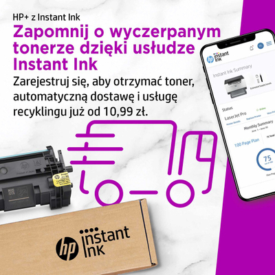 Печатер HP LaserJet M209DW, моно, безжичен, бел