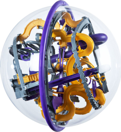 Loj’ labirinti 3D Spin Master Perplexus Epic, 19 cm, 125 pengesa, shumëngjyrëshe