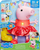 Интерактивна кукла Хасбро Пепа Пиг Muddy Puddles Party, 30 см, со глас на англиски, розова