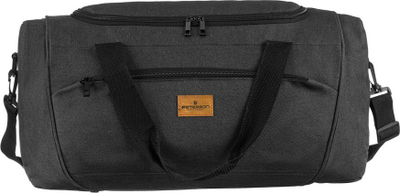 Çantë sportive udhëtimi Peterson Travel Bag, me rrip shpatulle, poliestër, e zezë